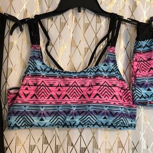 Three piece swimsuit